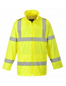 H440 - Hi-Vis Rain Jacket - Yellow Clothing